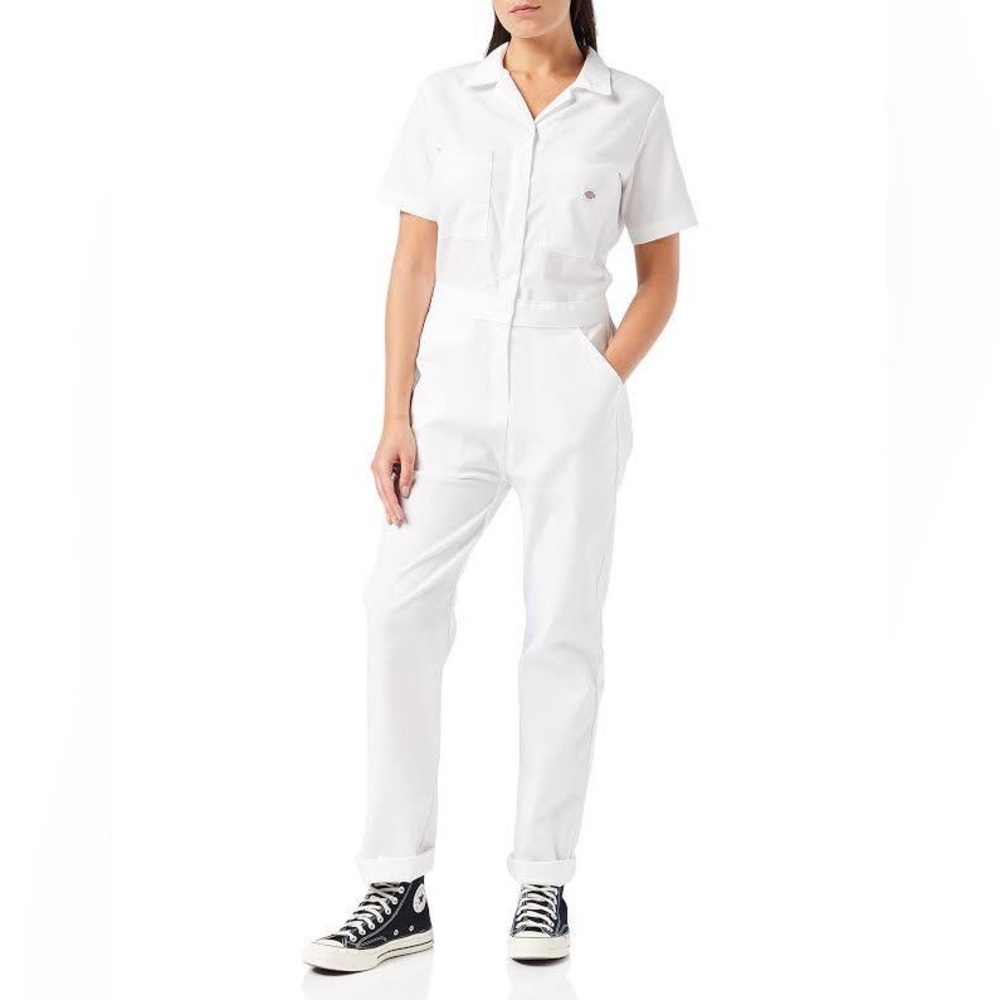 Dickies White S/S Flex Coverall